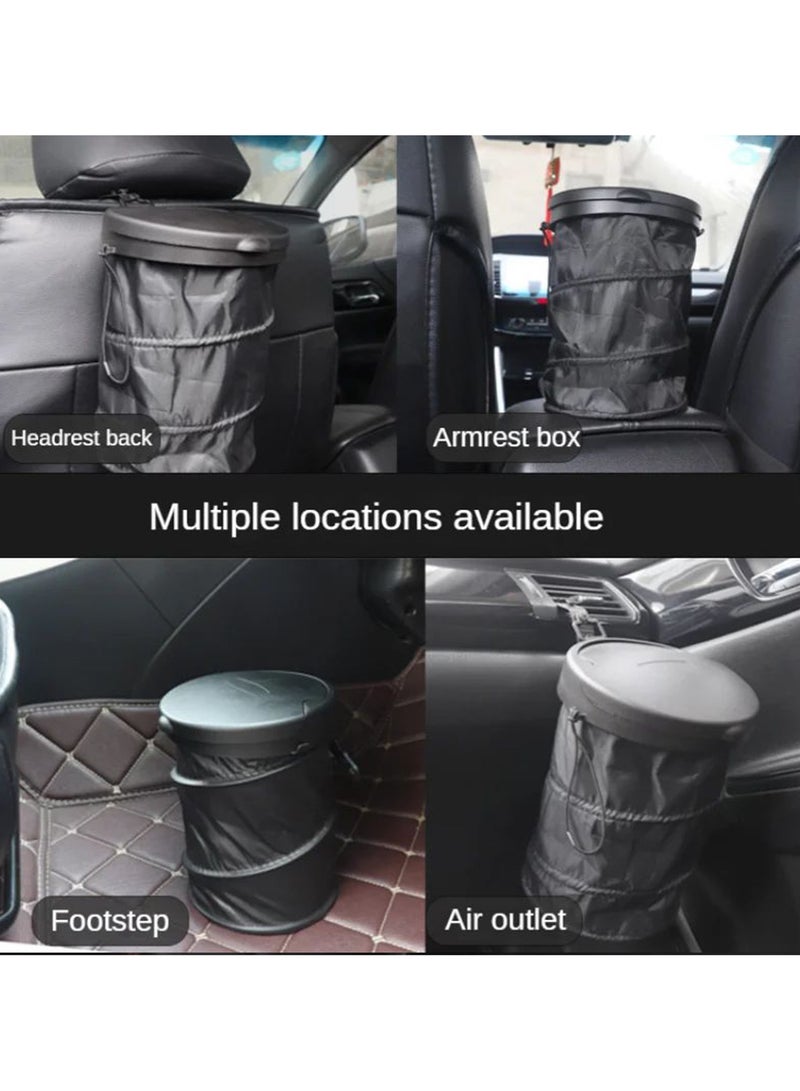 Car Foldable Garbage Bin，Black - Image 5
