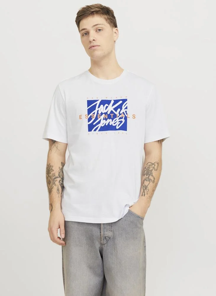 JACK & JONES Jjcolton Colton Crew Neck T-Shirt