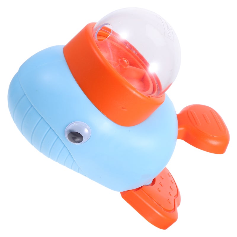 Interactive Dog Treat Dispenser Toy - Whale Shape Rotating Slow Feeder For Pets - Food Puzzle Feeding Toy For Small And Medium Dogs - Image 1
