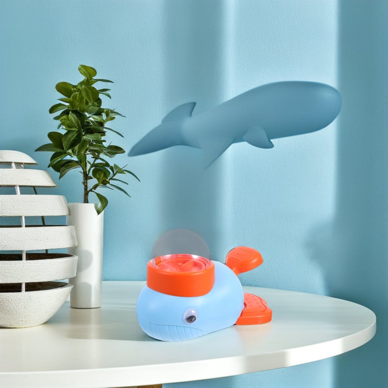 Interactive Dog Treat Dispenser Toy - Whale Shape Rotating Slow Feeder For Pets - Food Puzzle Feeding Toy For Small And Medium Dogs - Image 3