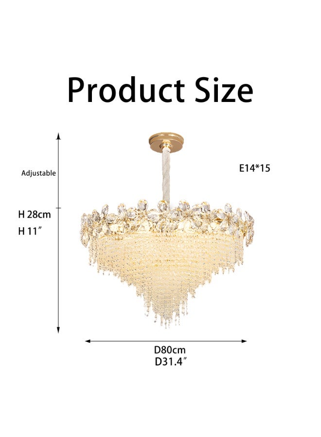 Crystal Chandelier  - Image 2