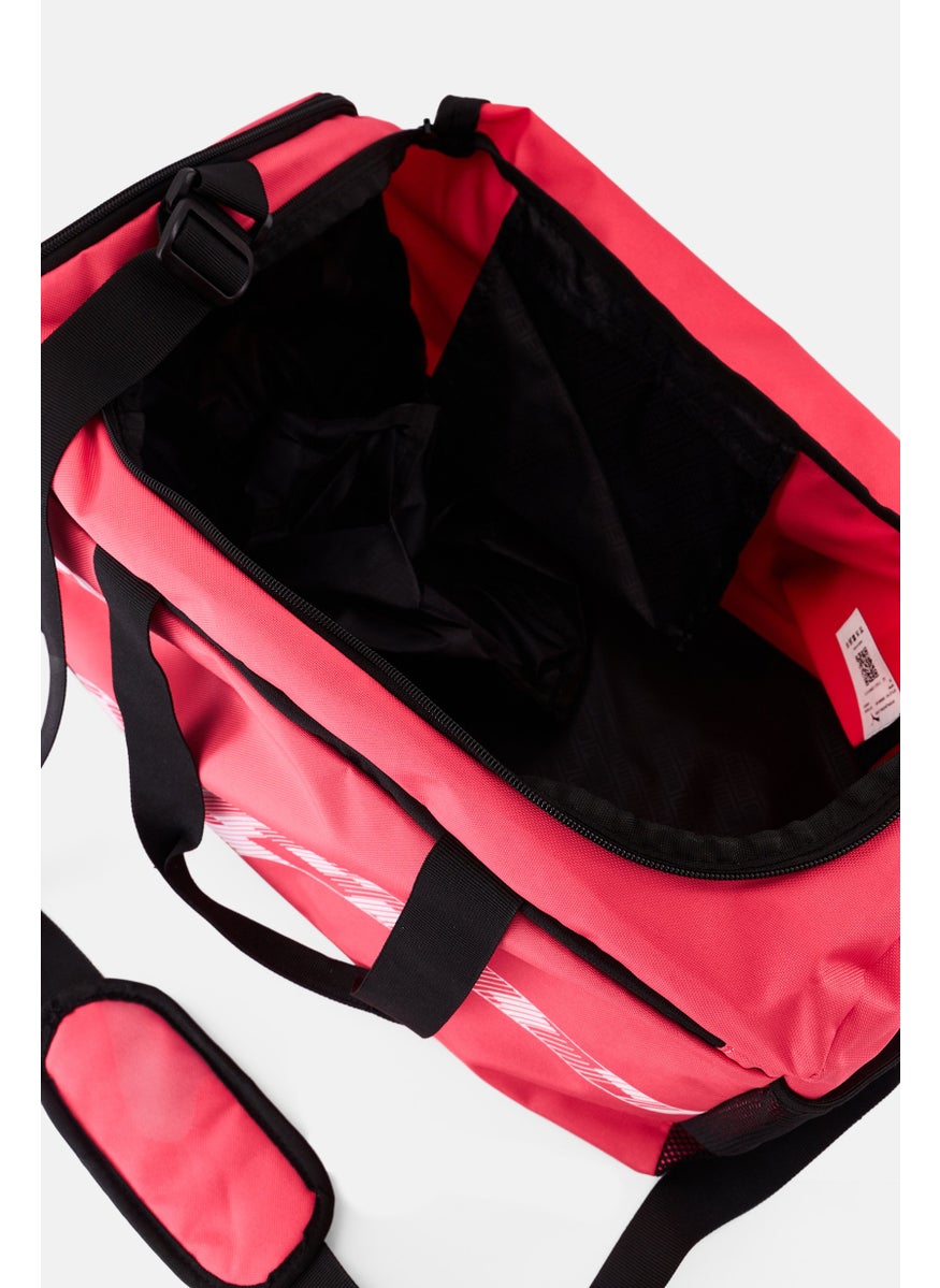 PUMA Men Brand Logo Duffle Bags , Pink  - Image 4