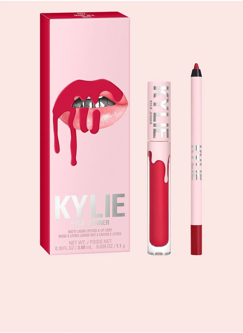 Kylie Cosmetics 2-Pc Matte Lip Kit - 402 - Mary Jo K