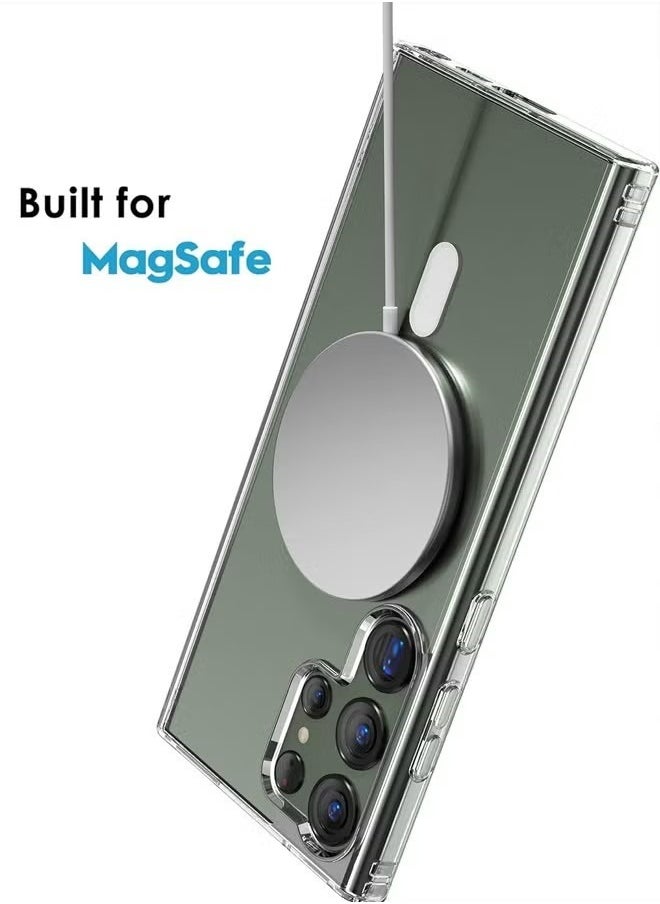 X-level Samsung Galaxy S24 Ultra Clear Case Cover Protector with Support Magsafe Charger (Clear)  - Image 3