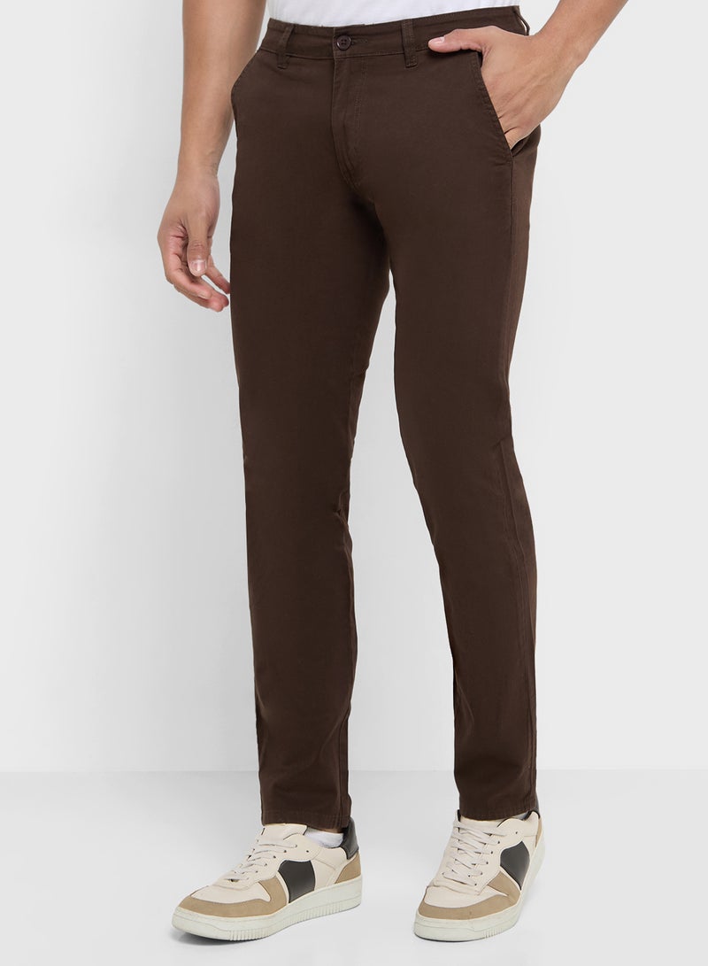 روبرت وود بنطلون تشينو بقصة مريحة - Image 1