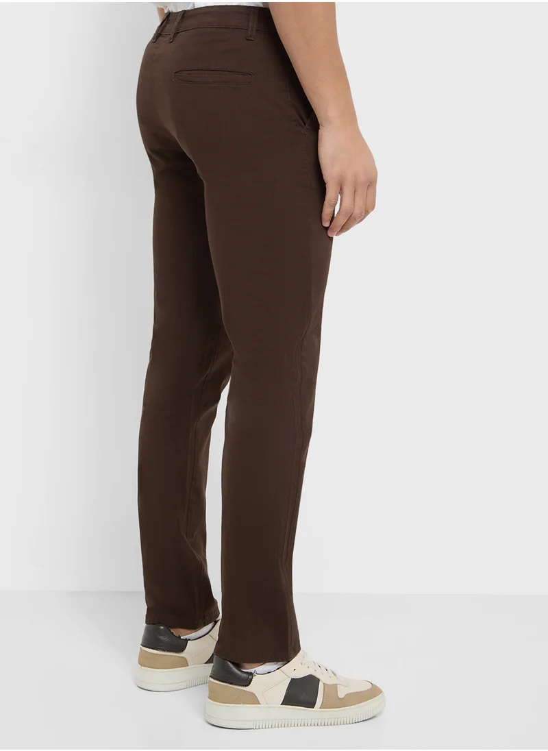 Robert Wood Relaxed Fit Chino Pants