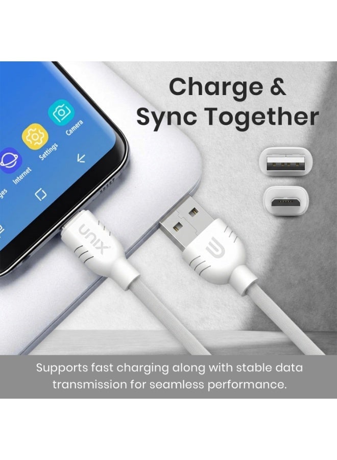 يونيكس UX-90 كابل شحن سريع من نوع C | شحن سريع 25W | نقل بيانات عالي السرعة | كابل USB-C متين وخالٍ من التشابك - Image 5