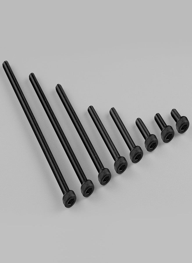 BNUOK 180pcs M3 x 30mm Hex Socket Head Cap Screws Bolts, 12.9 Grade Alloy Steel, Black Oxide Finish, Allen Socket Drive, Full Threads,with Hex Spanner - Image 4