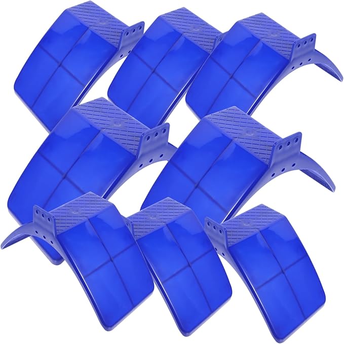 Dark Blue Plastic Pigeon Perches For Bird Cage Easy Install Smooth Hygienic Roosting Stand - Image 1