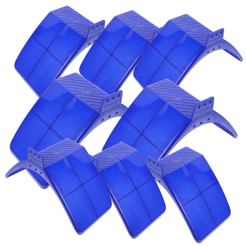Dark Blue Plastic Pigeon Perches For Bird Cage Easy Install Smooth Hygienic Roosting Stand - Image 2