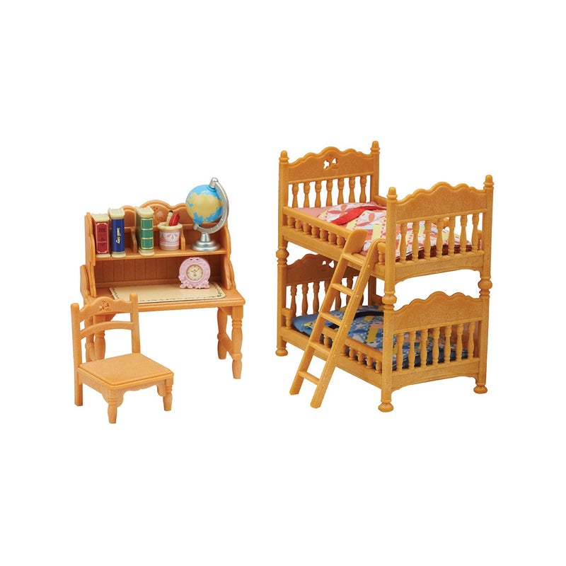 Calico Critters Calico Critters Children's Bedroom Set, Paper, Multicolor  - Image 1