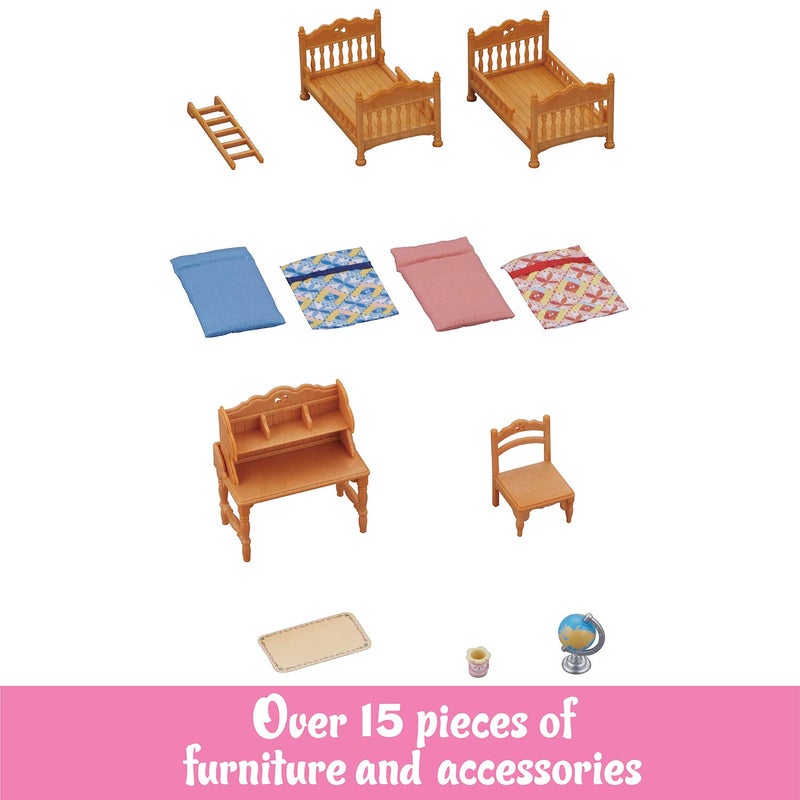 Calico Critters Calico Critters Children's Bedroom Set, Paper, Multicolor  - Image 2