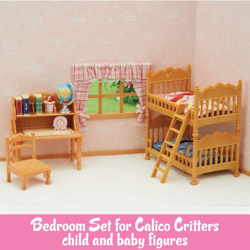 Calico Critters Calico Critters Children's Bedroom Set, Paper, Multicolor  - Image 3