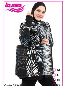 Midnight Tides La Mer Burkini with beach bag - pzsku/ZAA4487F19B32C93B2D93Z/45/_/1721598712/0bbb7fcf-e215-4d7b-b192-a7fbb81ac982