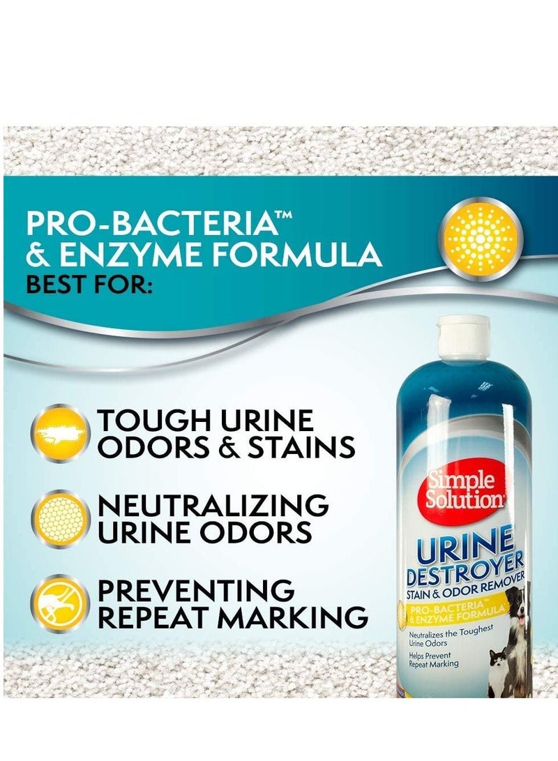 Simple Solution Urine Destroyer Stain And Odor Remover 32oz - Image 3