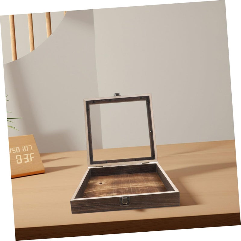 Butterfly Collection Box Wooden Shadow Box Frame Display Case For Pressed Dried Flowers - Image 5