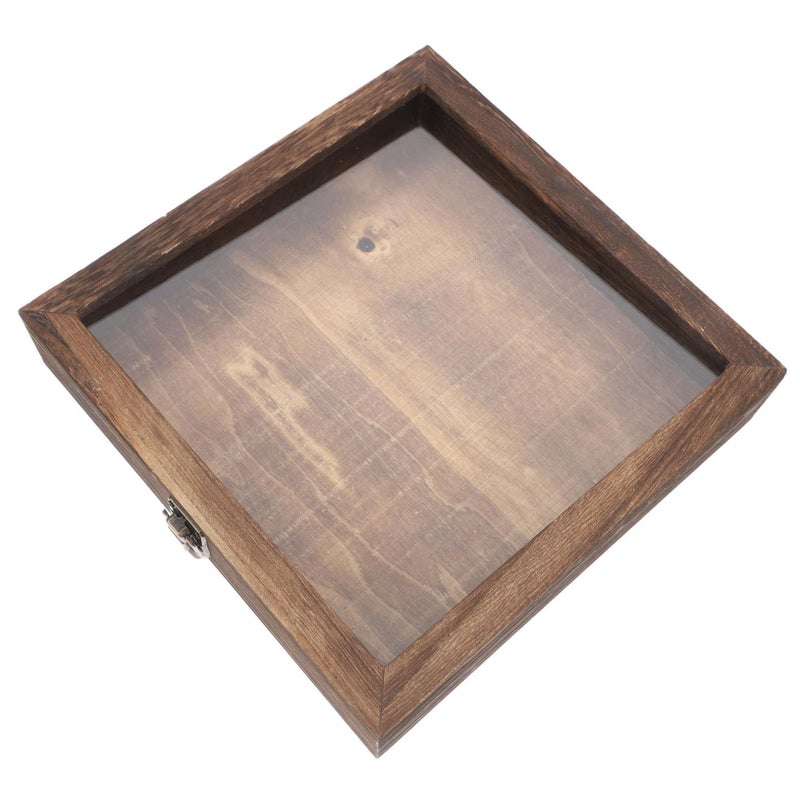 Butterfly Collection Box Wooden Shadow Box Frame Display Case For Pressed Dried Flowers - Image 2