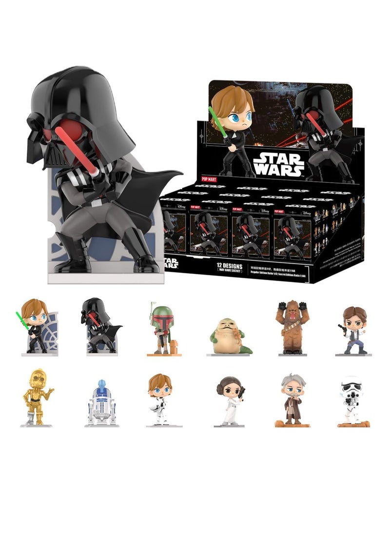 POP MART Star Wars Popular Characters Random Characters Anime Action Characters Collectibles Character Collectors Art Toys Toys Characters Gifts (Single)  - Image 1