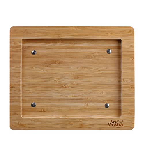 Artestia Bamboo Platter for Cooking Steak Stone, Replacement Serving Trays, Chacutery Accessories Board for Family Garthering Parties(Without Stone) - Image 5