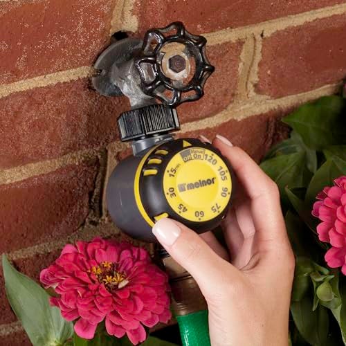 Melnor 65136AMZ Mechanical Timer, Black, Yellow - Image 5