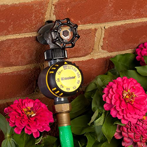 Melnor 65136AMZ Mechanical Timer, Black, Yellow - Image 3
