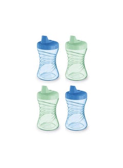 NUK Fun Grips Hard Spout Sippy Cup, 10 Oz. | Easy To Hold, Bpa Free, Spill Proof Toddler Cup, 4Pk  - Image 1