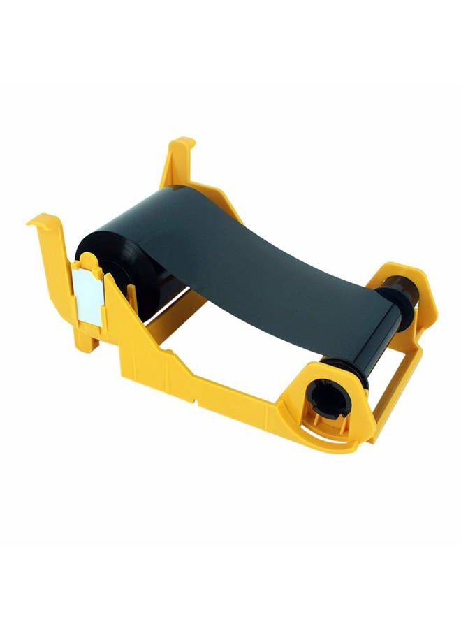 PARTSHE 800017-201 Black Monochrome Ribbon for Zebra P11XX Card Printers, P100i P110i P120i Resin Ribbon, 1000 Prints - Image 4