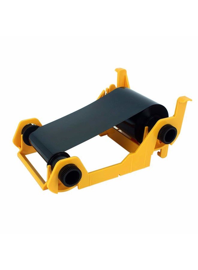 PARTSHE 800017-201 Black Monochrome Ribbon for Zebra P11XX Card Printers, P100i P110i P120i Resin Ribbon, 1000 Prints - Image 5