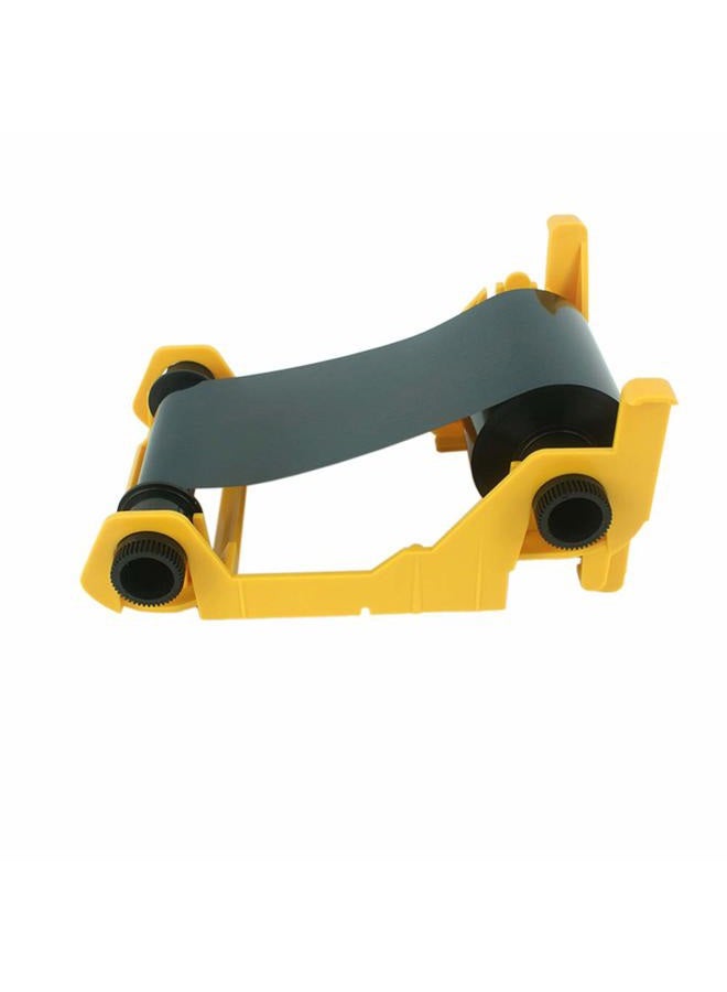 PARTSHE 800017-201 Black Monochrome Ribbon for Zebra P11XX Card Printers, P100i P110i P120i Resin Ribbon, 1000 Prints - Image 3