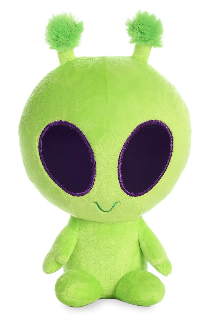 AuroraÂ® Interstellar Galactic Cutiesâ„¢ Twitch Light Up Alien Stuffed Animal - Cosmic Companions - Illuminating Fun - Green 8 Inches - Image 2