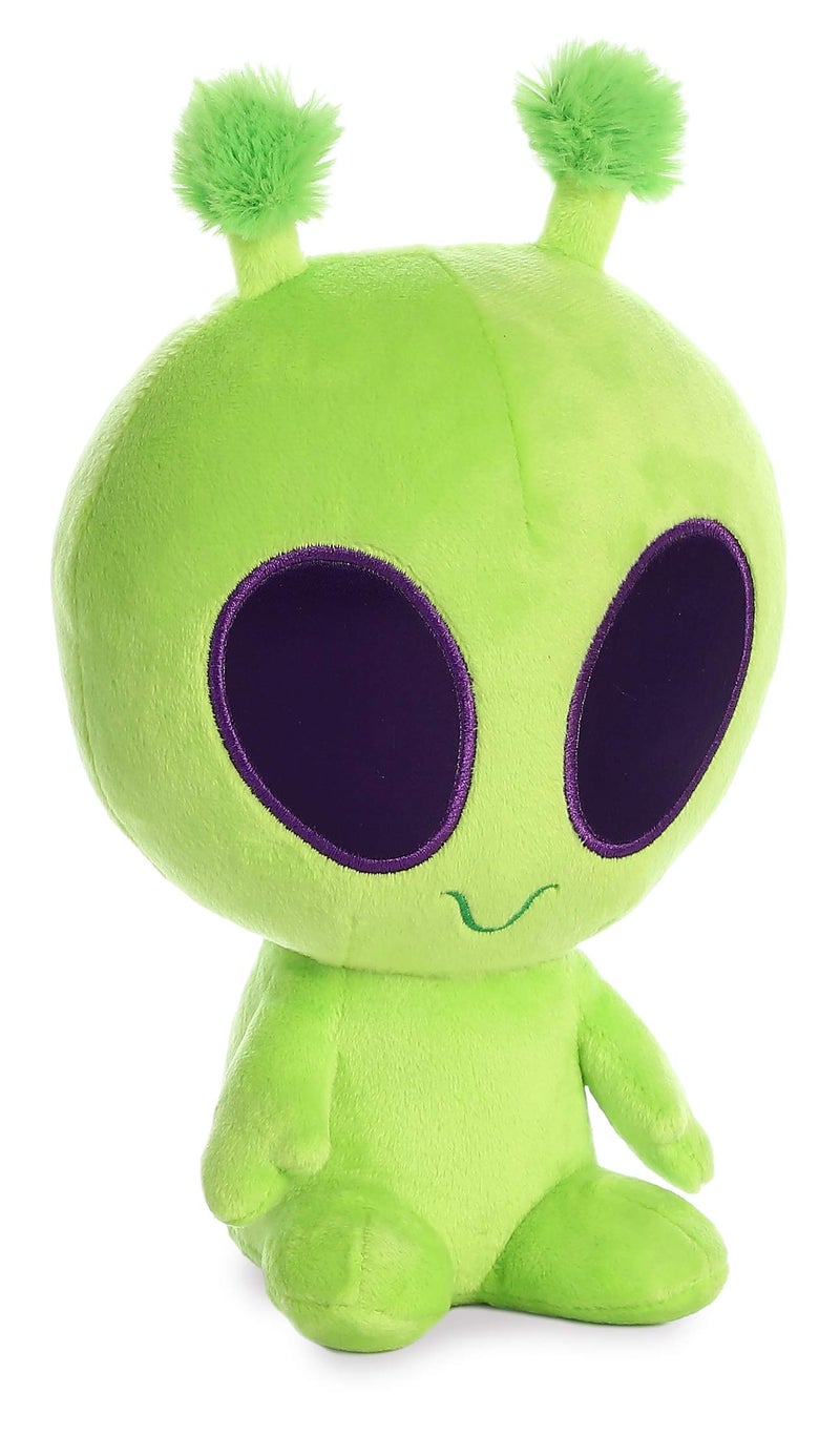 AuroraÂ® Interstellar Galactic Cutiesâ„¢ Twitch Light Up Alien Stuffed Animal - Cosmic Companions - Illuminating Fun - Green 8 Inches - Image 4