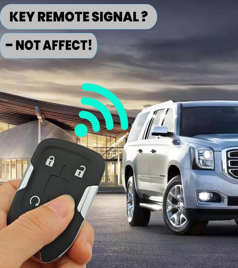 Arruweer Smart Key Fob Cover Case for Chevrolet and GMC - Image 3