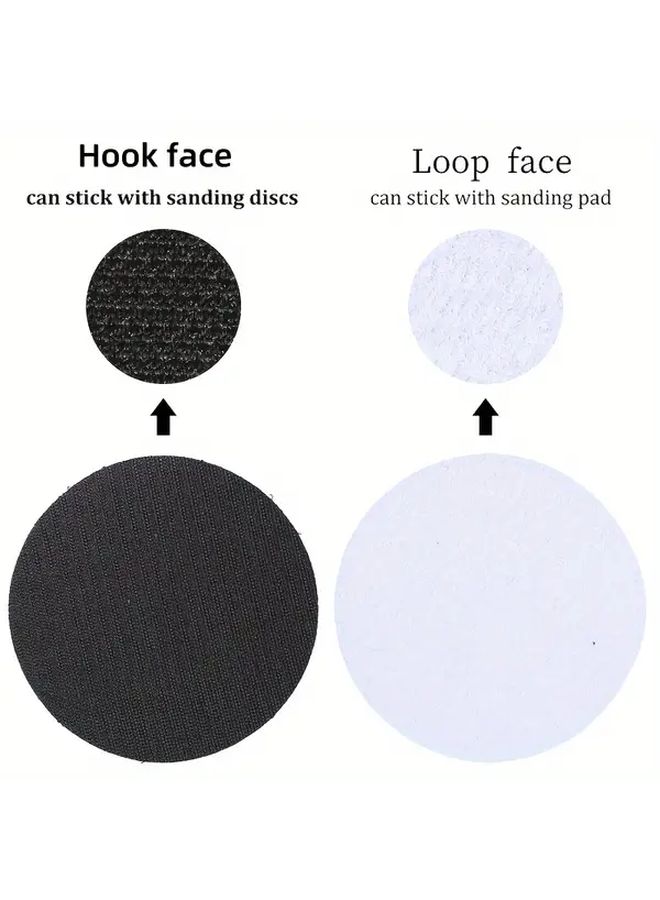 2Pcs Heavy Duty 3 Inch Hook and Loop Interface Sanding Pad Cushioned Buffer Pad for Orbital Sanders Polishing Machines Woodworking Automotive Surface Preparation Reduces Vibration Prevents Slippage Easy Attachment Detachment Zirconia Alumina Grit - Image 4