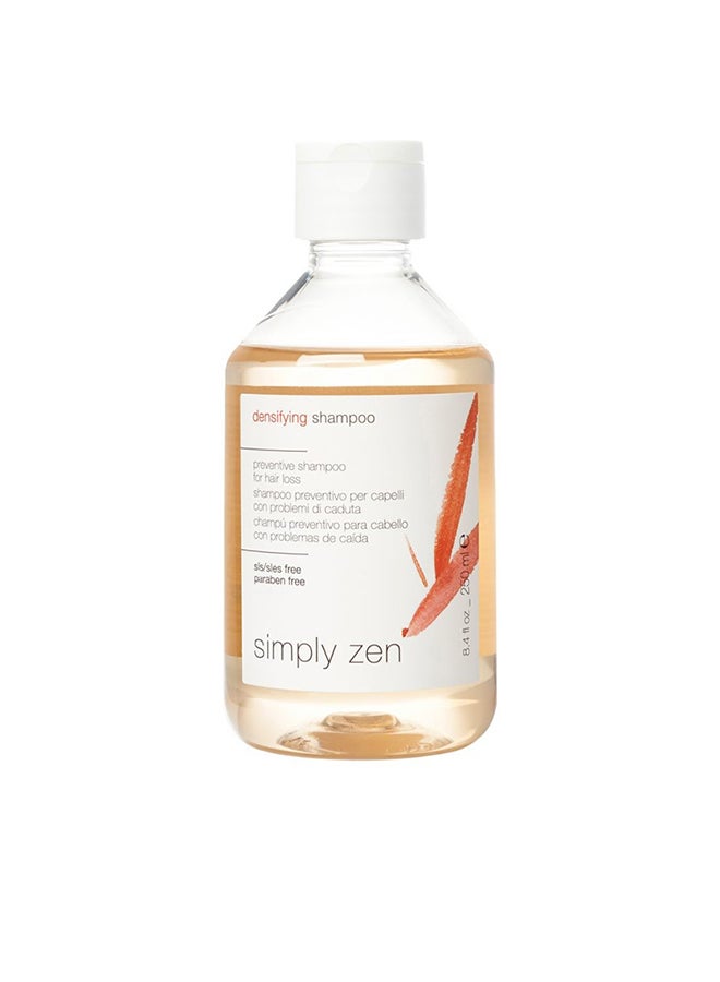 Simply Zen Densifying Shampoo 250ml – Volumizing Boost for Fine Hair, Rice Proteins & Botanical Extracts, Strengthening Wash for Flat Hair Relief 250ml - Image 1