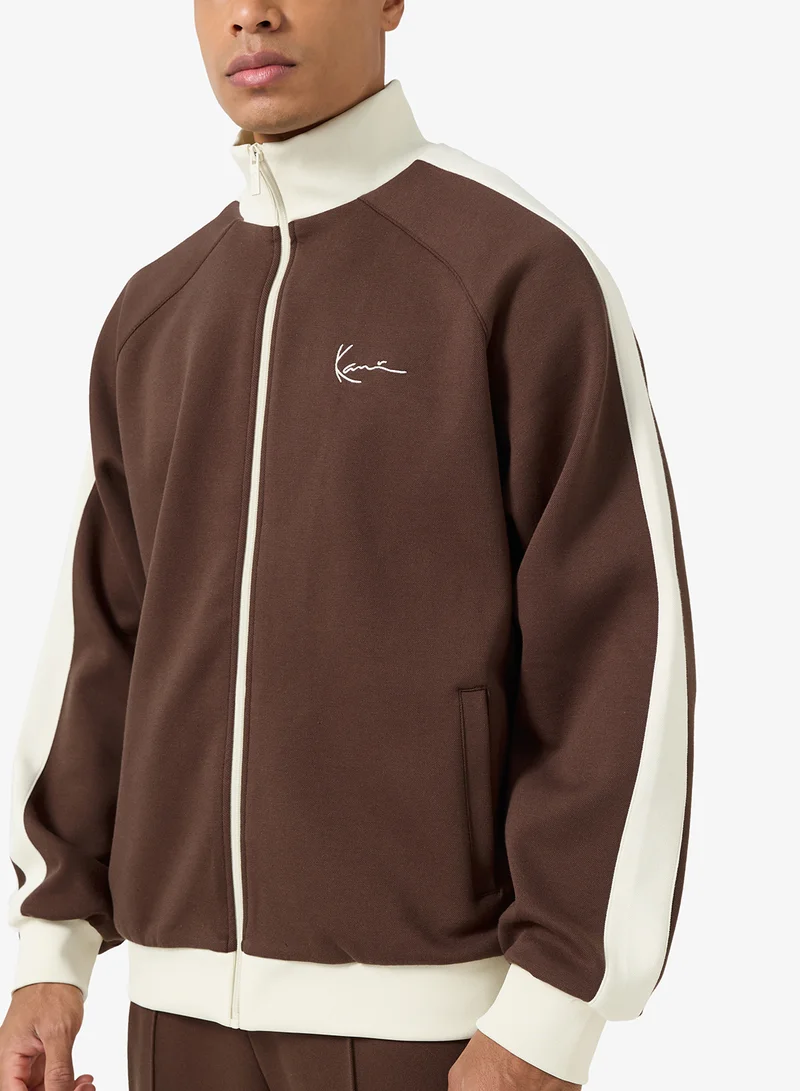 Karl Kani  Signature Sidestripe Pique Track jacket for Men | Best Price UAE