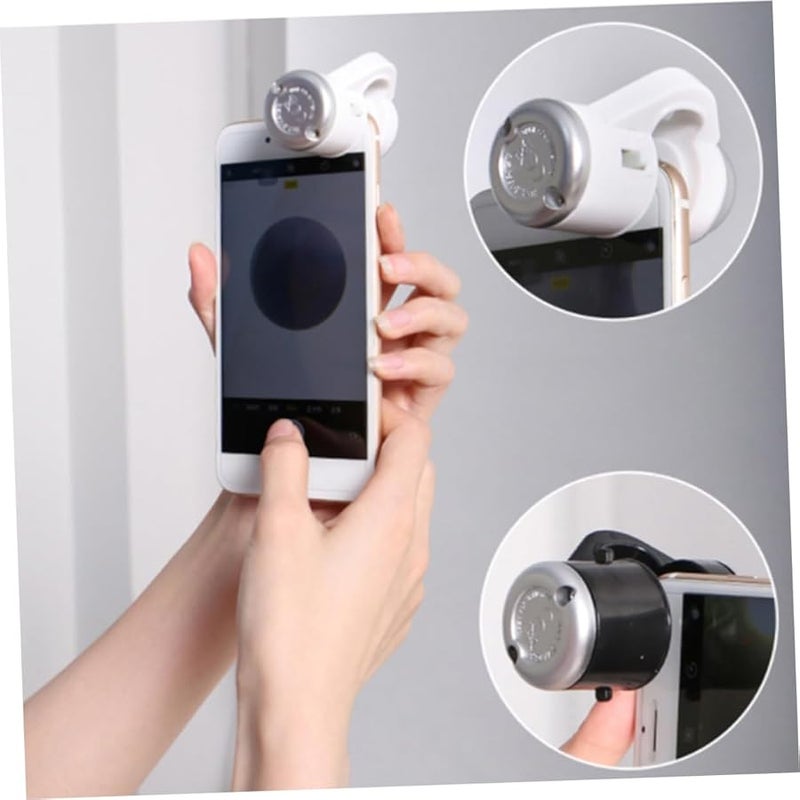 Portable Phone Clip Microscope with LED Light for Inspection and Education OPP Bag - Image 3