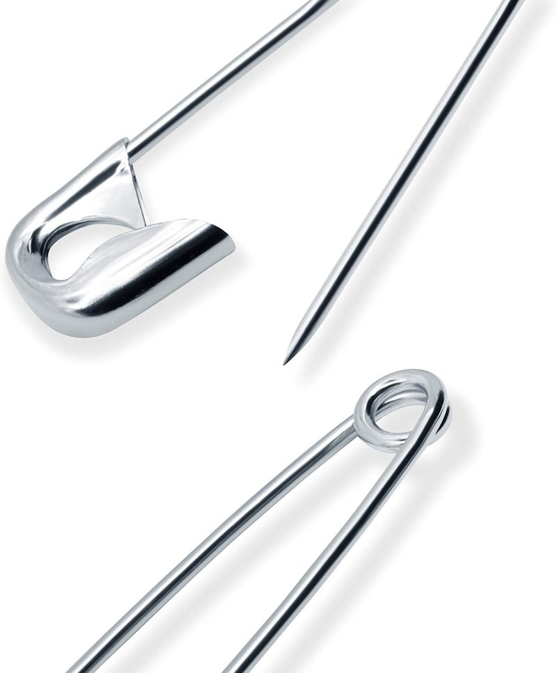 Dritz Dritz 71 Blanket Pins 2Count Nickel 3Inch  - Image 3