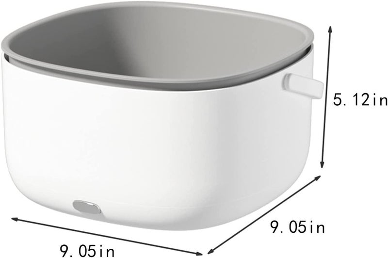 ULTREOS Ultreos Ultrasonic Cleaner Machine for Fruit and Vegetable Mute Food Purifier with Draining Basket Battery Powered  - Image 4