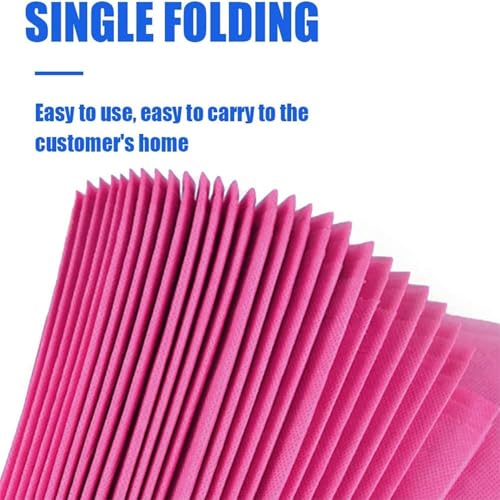 KUDIZE Disposable Non-Woven Bed Sheet (42 x 80 Inch) for Hospital, Hotel, Clinic, Spa, Travelling, Saloon, Saunas, Tattoo and Outing for Man, Woman, Elderly and Baby Care. (Pink, Pack Of-10) - Image 5