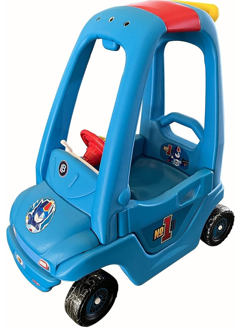 Baby Coupe Ride On Car - Blue  - Image 1