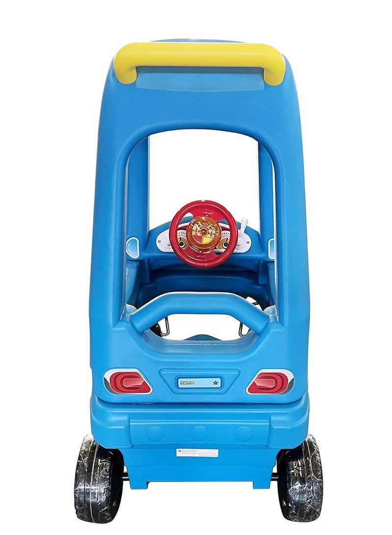 Baby Coupe Ride On Car - Blue  - Image 2