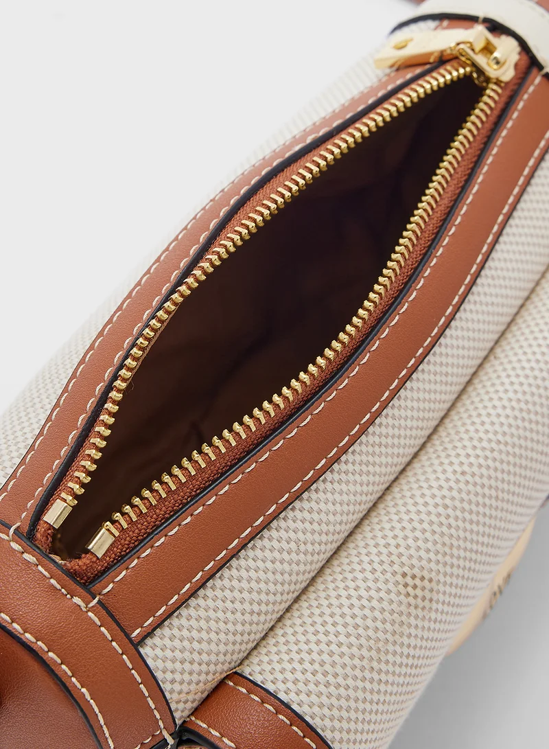 Love Moschino NATURAL CANVAS-MULTICOLOUR PU NATURAL CANVAS-MULTI