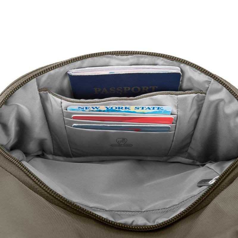 Travelon Anti-theft Classic Essential Messenger Bag, Nutmeg - Image 4