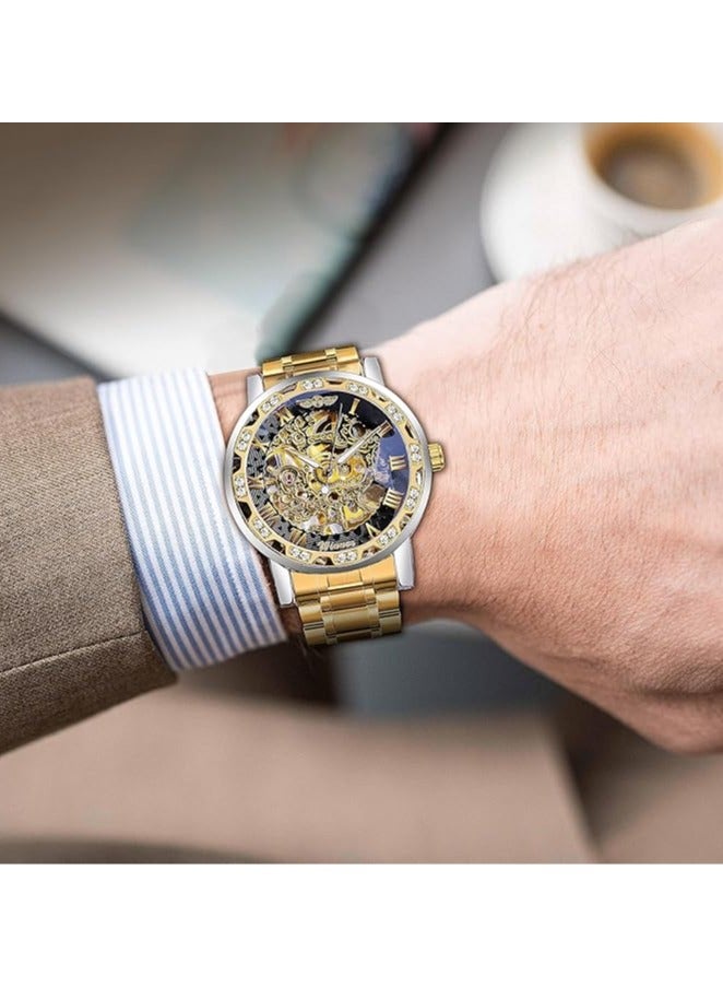 Winner Watches for Men Watch Stainless Steel Luxury Luminous Water Resistant Automatic Mechanical Wristwatch 8012 - Image 5