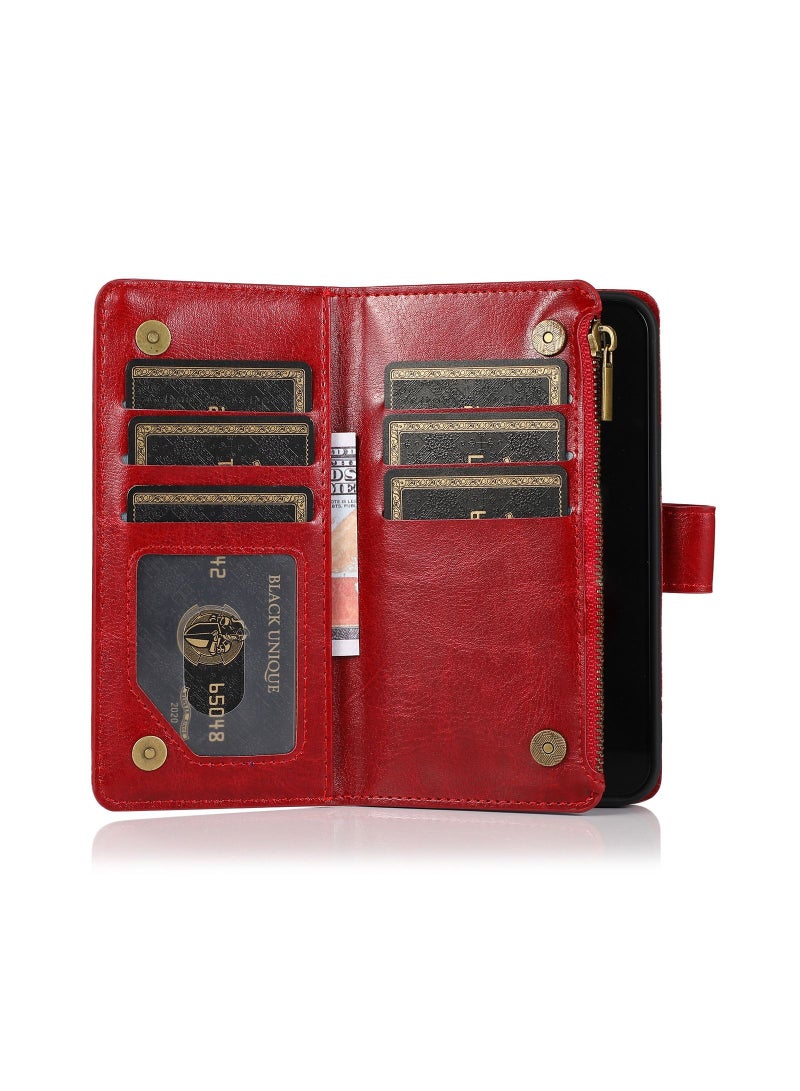 Loquat Suitable For iPhone Wallet Type Multi-function Mobile Phone Case - Image 2