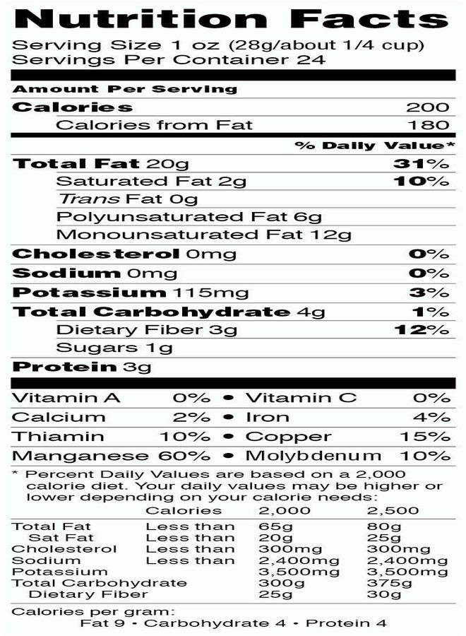 Nature's Eats Nature’s Eats Pecan Pieces - Natural Raw Pecans, Gluten Free Vegan Protein, Ideal for Baking, Cooking, & Salad Toppings, Healthy Snacks for Adults - 24 oz Resealable Bag - Image 3