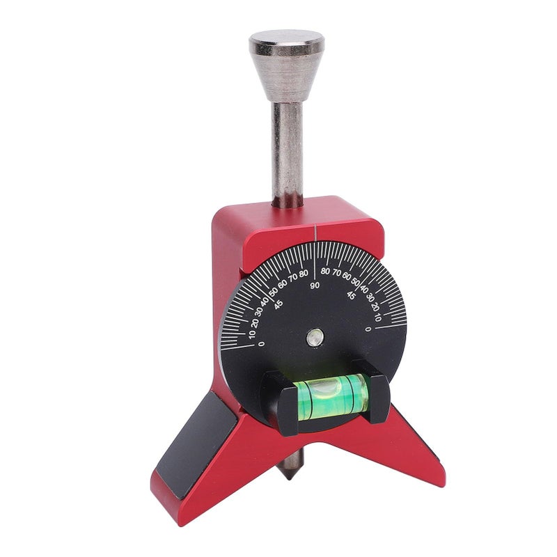 Rengue Magnetic Pipe Center Finder Stainless Steel Adjustable Dial Protractor Tool for Welding - Image 2