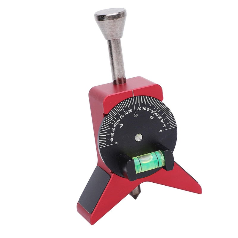 Rengue Magnetic Pipe Center Finder Stainless Steel Adjustable Dial Protractor Tool for Welding - Image 3