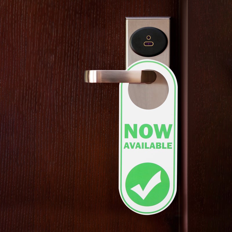 Do Not Disturb Sign Pendant Hotel Door Hanging Sign Now Available Hanging Sign Double Sided Sign - Image 2