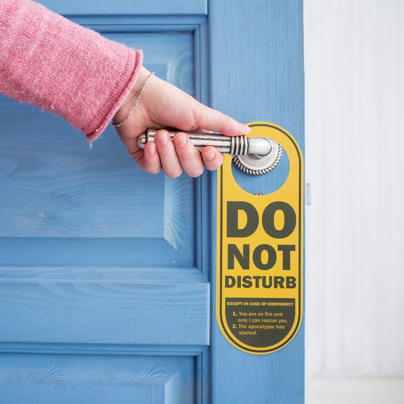Do Not Disturb Sign Pendant Hotel Door Hanging Sign Now Available Hanging Sign Double Sided Sign - Image 3